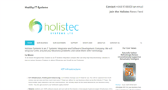 Desktop Screenshot of holistec.co.nz